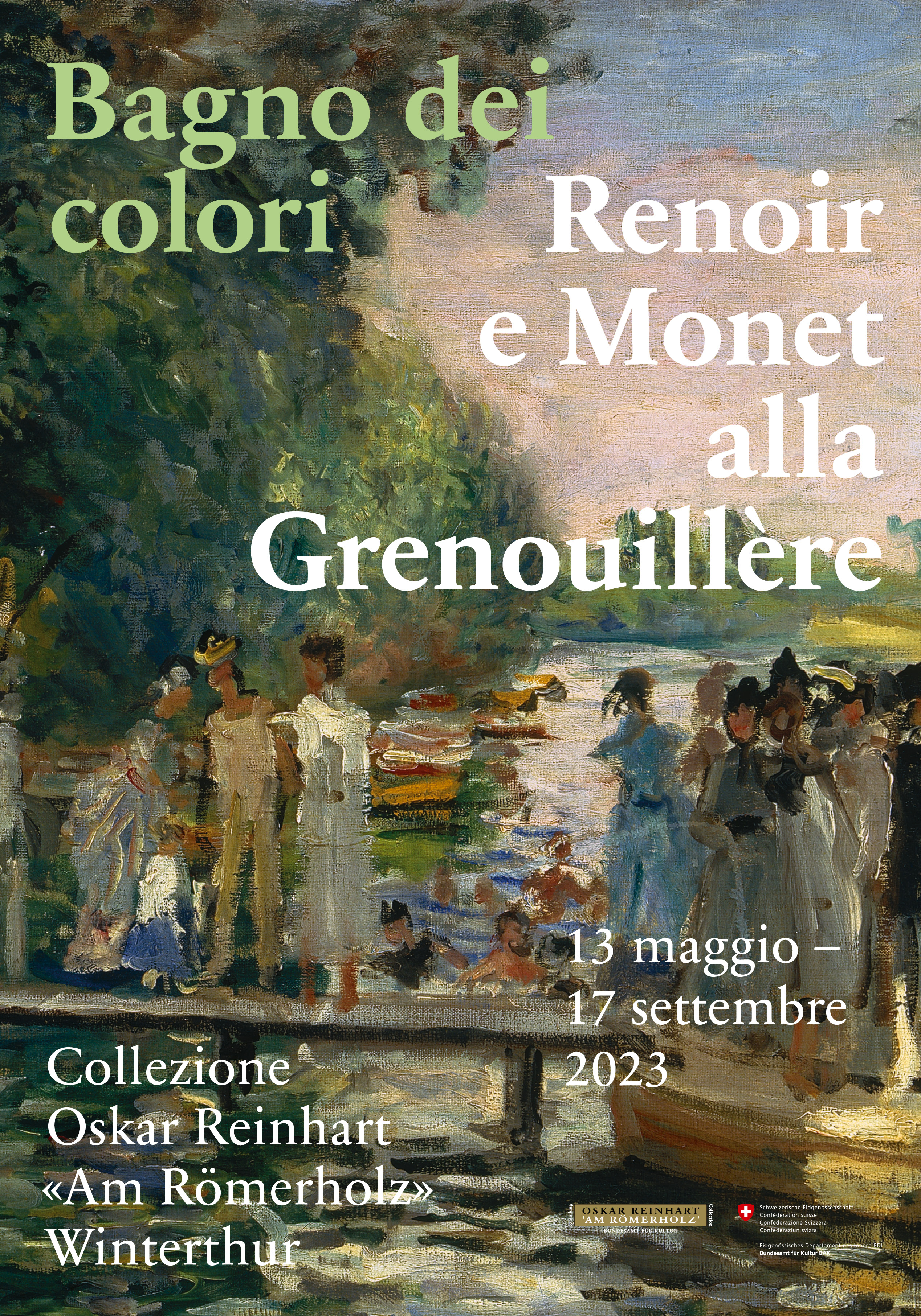 Bagno dei colori – Renoir e Monet alla Grenouillère